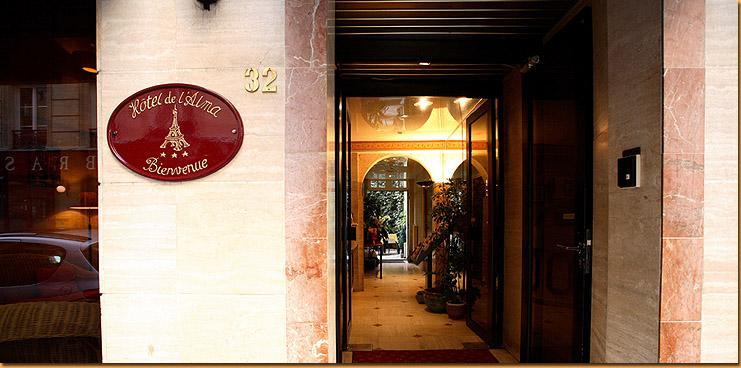 Hotel De L'Alma By Malone Paris Exterior foto